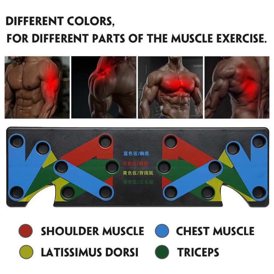 Push Up Board 9 System